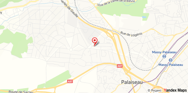 Plan d'accès - 41 Avenue des Tilleuls, 91300 Massy